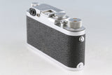 Leica Leitz IIIf Red Dial 35mm Rangefinder Film Camera #63796D1