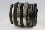 Carl Zeiss Jena Sonnar 85mm F/2 Lens for Contax RF #63800E5