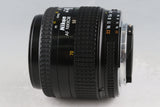 Nikon AF Nikkor 35-70mm F/3.5-4.5 Lens #63814H12