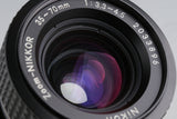 Nikon FA + Zoom-Nikkor 35-70mm F/3.3-4.5 Ais Lens #63825D4