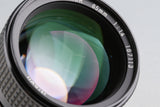 Nikon Nikkor 85mm F/1.4 Ais Lens #63839A4