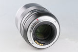 Carl Zeiss Makro-Planar T* 100mm F/2 ZE Lens for Canon EF #63938F5