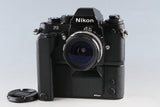 Nikon F3 + Nikkor-H Auto 28mm F/3.5 Lens + MD-4 #63982D3