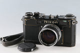 Nikon S2 Black Paint + Nikkor-S.C 50mm F/1.4 Lens #63983D1