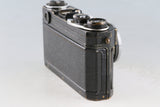 Nikon S2 Black Paint + Nikkor-S.C 50mm F/1.4 Lens #63983D1