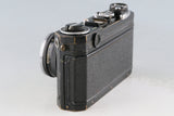 Nikon S2 Black Paint + Nikkor-S.C 50mm F/1.4 Lens #63983D1
