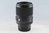 Sigma Art 35mm F/1.4 DG DN Lens for Sony E With Box #63990L7