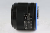 Zeiss Loxia Planar T* 50mm F/2 Lens for Sony E #64018F5