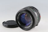 Canon FD 50mm F/1.4 Lens #64246F4