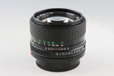Canon FD 50mm F/1.4 Lens #64246F4