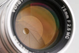 Voigtlander Color-Heliar 75mm F/2.5 MC Lens for Leica L39 + M Mount Adapter #64300C1