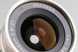 Contax Carl Zeiss Biogon T* 21mm F/2.8 Lens for G1/G2 #64369L7