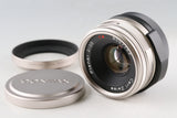 Contax Carl Zeiss Planar T* 35mm F/2 Lens for G1/G2 #64687A1