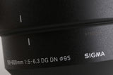 Sigma S 150-600mm F/5-6.3 DG DN OS Lens for Sony E-Mount #64691L9