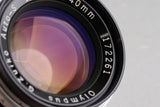 Olympus Pen-FT + G. Zuiko Auto-S 40mm F/1.4 Lens #64761D4