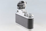 Zorki-3M + Jupiter-8M 50mm F2 Lens + Viewfinder #64770D3