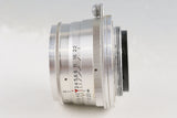 Zorki-3M + Jupiter-8M 50mm F2 Lens + Viewfinder #64770D3