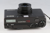 Contax T3D Titan Black Double Teeth 35mm Point & Shoot Film Camera #64794D5