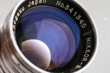Nikon Nippon Kogaku Nikkor-S.C 50mm F/1.4 Lens for Leica L39 #64820C1