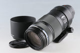 Olympus M.Zuiko Digital ED 100-400mm F/5-6.3 IS Lens for M4/3 #64843F6