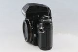 Nikon F3 HP 35mm SLR FIlm Camera #64970D3