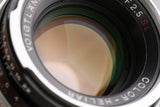 Voigtlander Color-Heliar 75mm F/2.5 SL Lens for Nikon F #65016E5