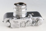 Nicca IIIS 35mm Rangefinder Film Camera + Nikkor-H.C 50mm F/2 Lens #65176D2