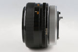 Canon FD 55mm F/1.2 S.S.C. Lens #65268F4