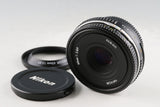 Nikon Nikkor 45mm F/2.8 P Black Lens #65326A5