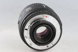 Nikon F100 + Sigma Macro 50mm F/2.8 D EX Lens #65329E3