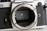 Nikon FM2 + Series E 50mm F/1.8 Lens #65349D4