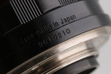 Voigtlander Nokton 50mm F/1.5 ASPH. Lens for Leica L39 + M Adapter #65452 E5