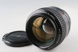 Minolta MC Rokkor 58mm F/1.2 Lens for MD Mount #65492 F5