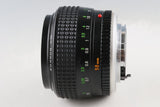 Minolta MC Rokkor 58mm F/1.2 Lens for MD Mount #65492 F5