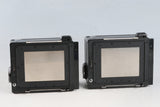 Zenza Bronica ETR S + Zenzanon MC 40mm F/4 + 105mm F/3.5 Lens #65781M2