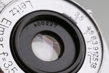 Leica Leitz Elmar 35mm F/3.5 Lens for Leica L39 #65791T