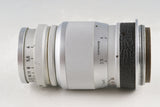 Leica Leitz Elmar 90mm F/4 Lens for Leica L39 #65826T
