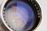 Voigtlander Prominent + Nokton 50mm F/1.5 Lens With Box #65866L7