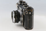 Nikon S2 Black Paint + Nikkor-S 50mm F/1.4 Lens #65867D2
