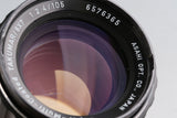 Asahi Pentax SMC Takumar 6x7 105mm F/2.4 Lens #65938C5