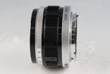 Olympus Pen-FT + F. Zuiko Auto-S 38mm F/1.8 Lens #66104D5
