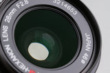 Konica M-Hexanon 28mm F/2.8 Lens for Leica M #66106E5