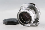 Nippon Kogaku W-Nikkor.C 35mm F/2.5 Lens for Leica L39 #66111 C1
