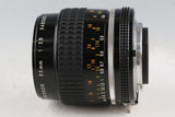 Nikon Micro-Nikkor 55mm F/2.8 Ais Lens #66162H21