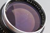 Nikon Nippon Kogaku Nikkor-P.C 105mm F/2.5 Lens for Leica L39 #66194 H21