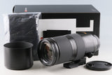 Leica Vario-Elmar-SL 100-400mm F/5-6.3 Lens With Box #66252 L1