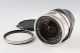 Contax Carl Zeiss Biogon T* 21mm F/2.8 Lens for G1/G2 #66340A1
