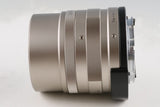 Contax Carl Zeiss Sonnar T* 90mm F/2.8 Lens for G1/G2 #66432 A1