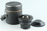 Panomar Fish-eye 12mm F/8 Lens for Nikon F #26371F5