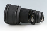 Nikon Nikkor*ED 200mm F/2 Ais Lens #47077H
